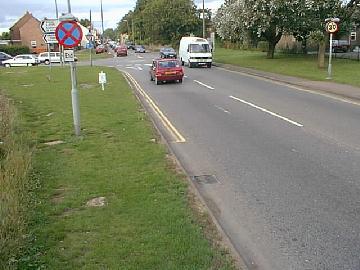 Mini-roundabout at Bicester